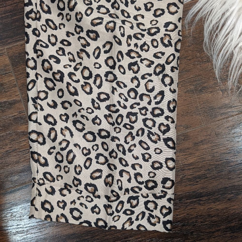 Theory Leopard Print Pants 🐆 size 00 - Picture 5 of 7